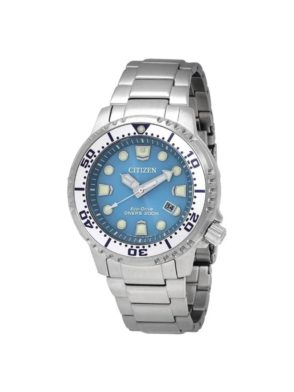 NWT Citizen Promaster Dive Eco-Drive Light Blue Dial Men's Watch